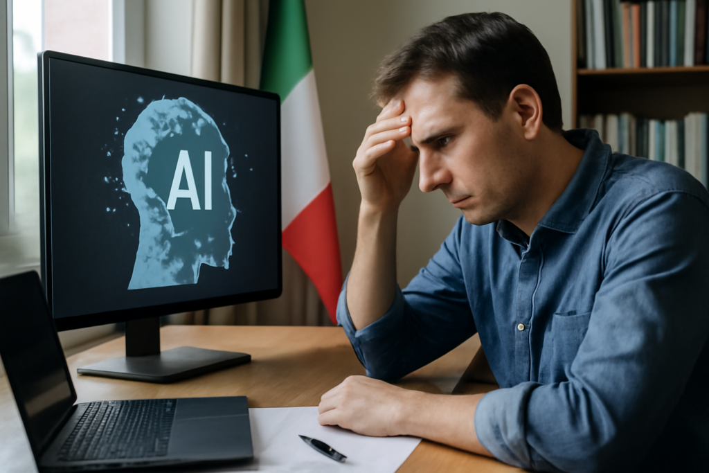 L’AI italiana non esiste: analisi impopolare del nostro settore