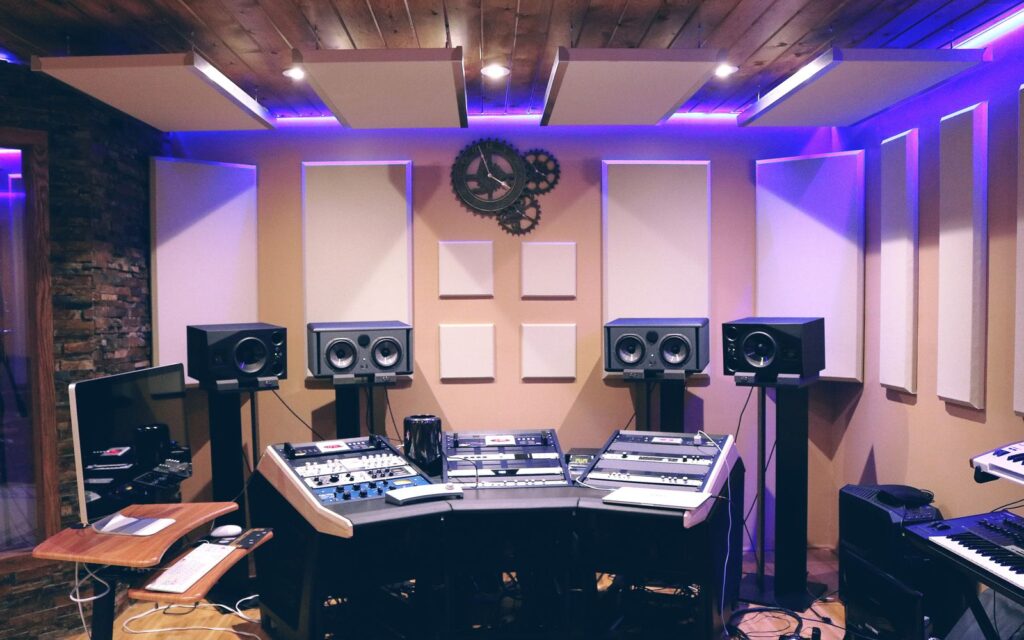 Studio di registrazione musicale